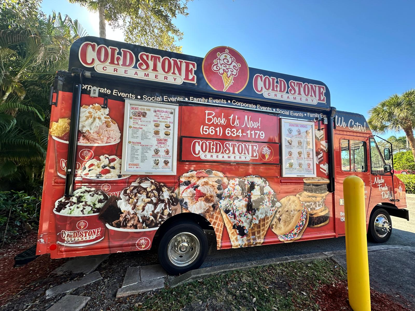 COLD STONE CREAMERY TRUCK